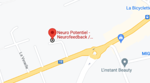 Emplacement de NeuroPotentiel sur la Carte de Neuchâtel